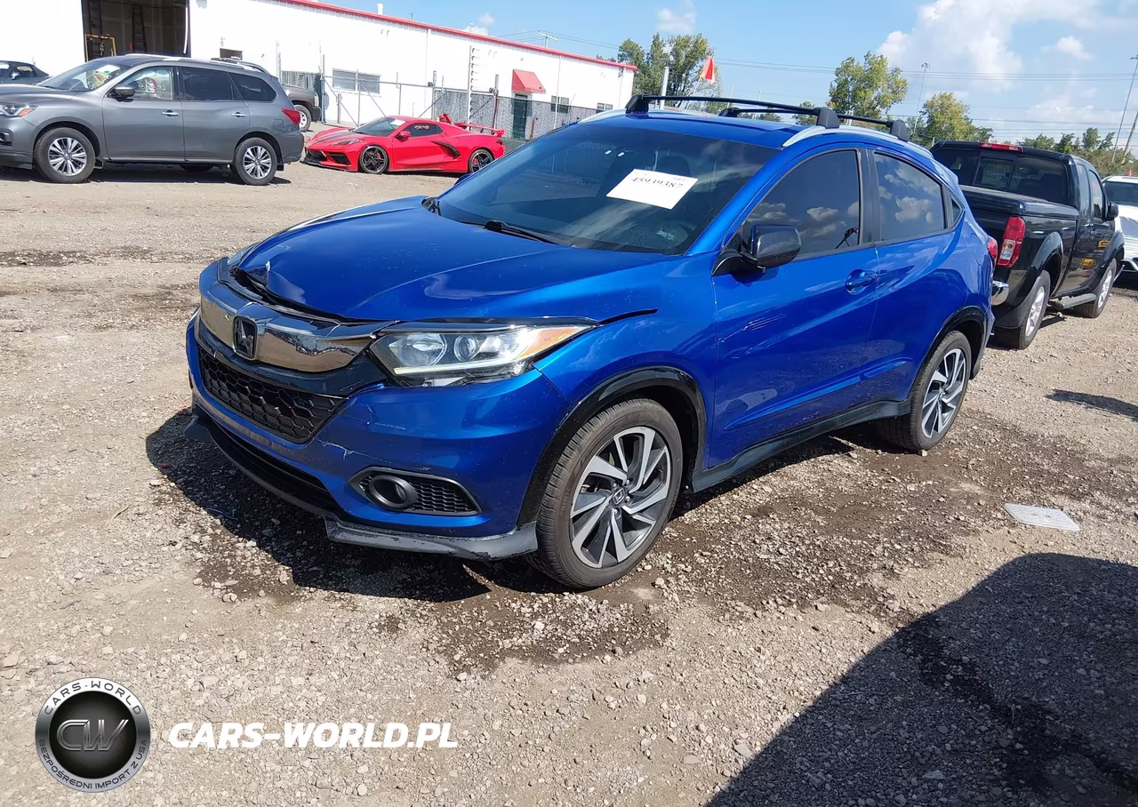 2019 Honda Hr-V Sport VIN:3CZRU6H18KG707058 - 2