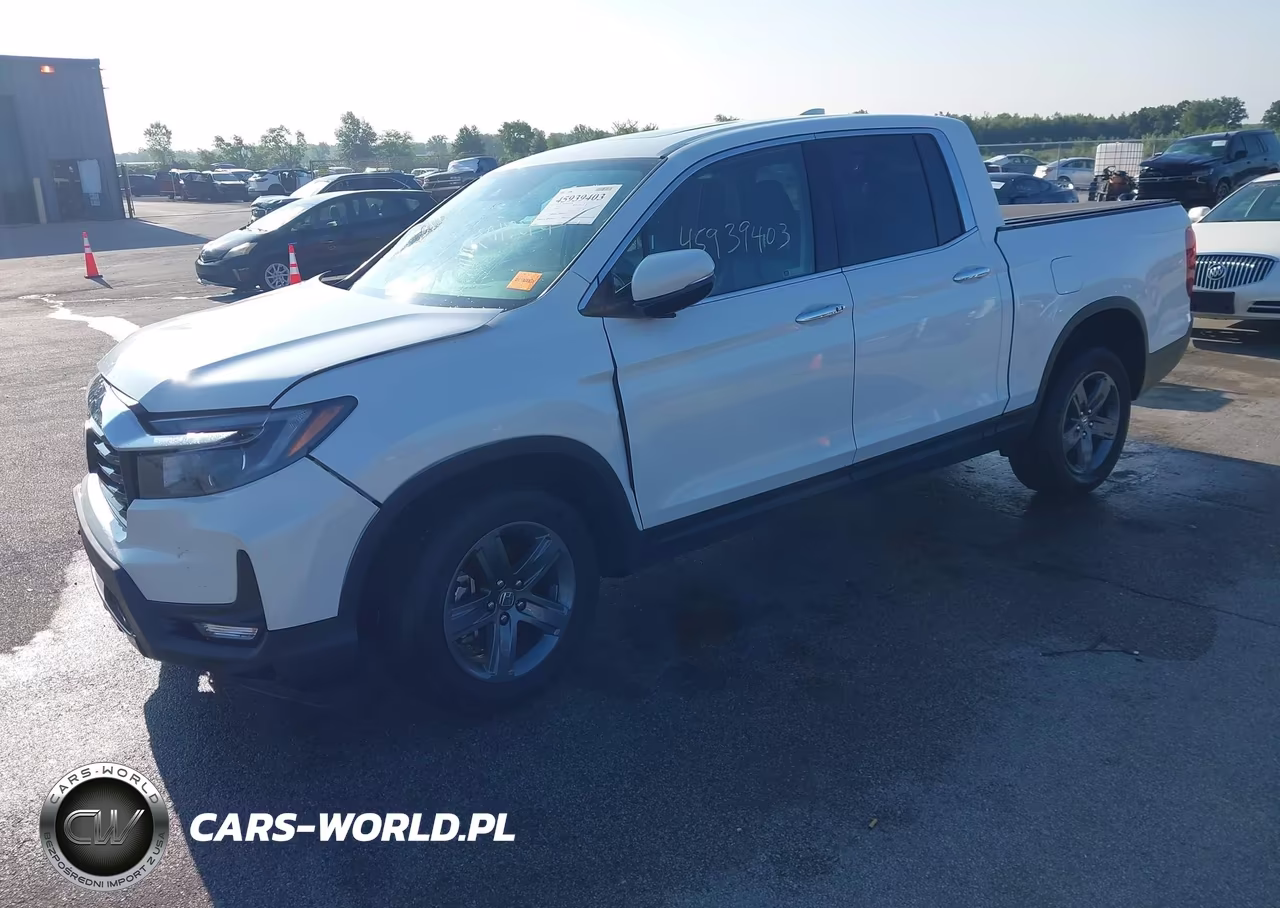 2021 Honda Ridgeline Rtl-E VIN:5FPYK3F79MB011340 - 2