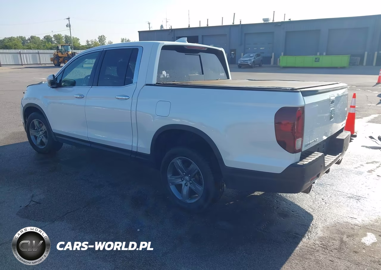 2021 Honda Ridgeline Rtl-E VIN:5FPYK3F79MB011340 - 3