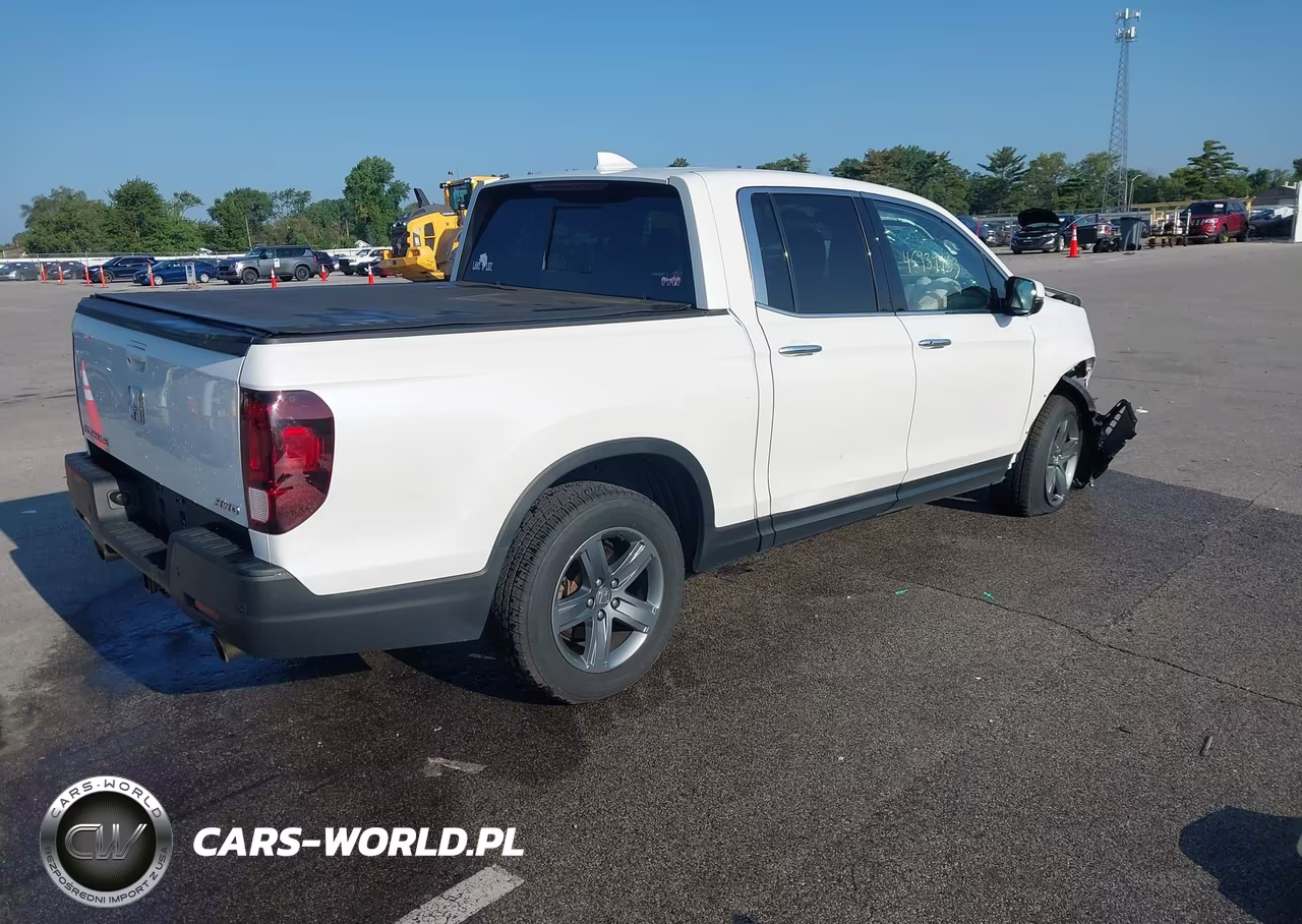 2021 Honda Ridgeline Rtl-E VIN:5FPYK3F79MB011340 - 4