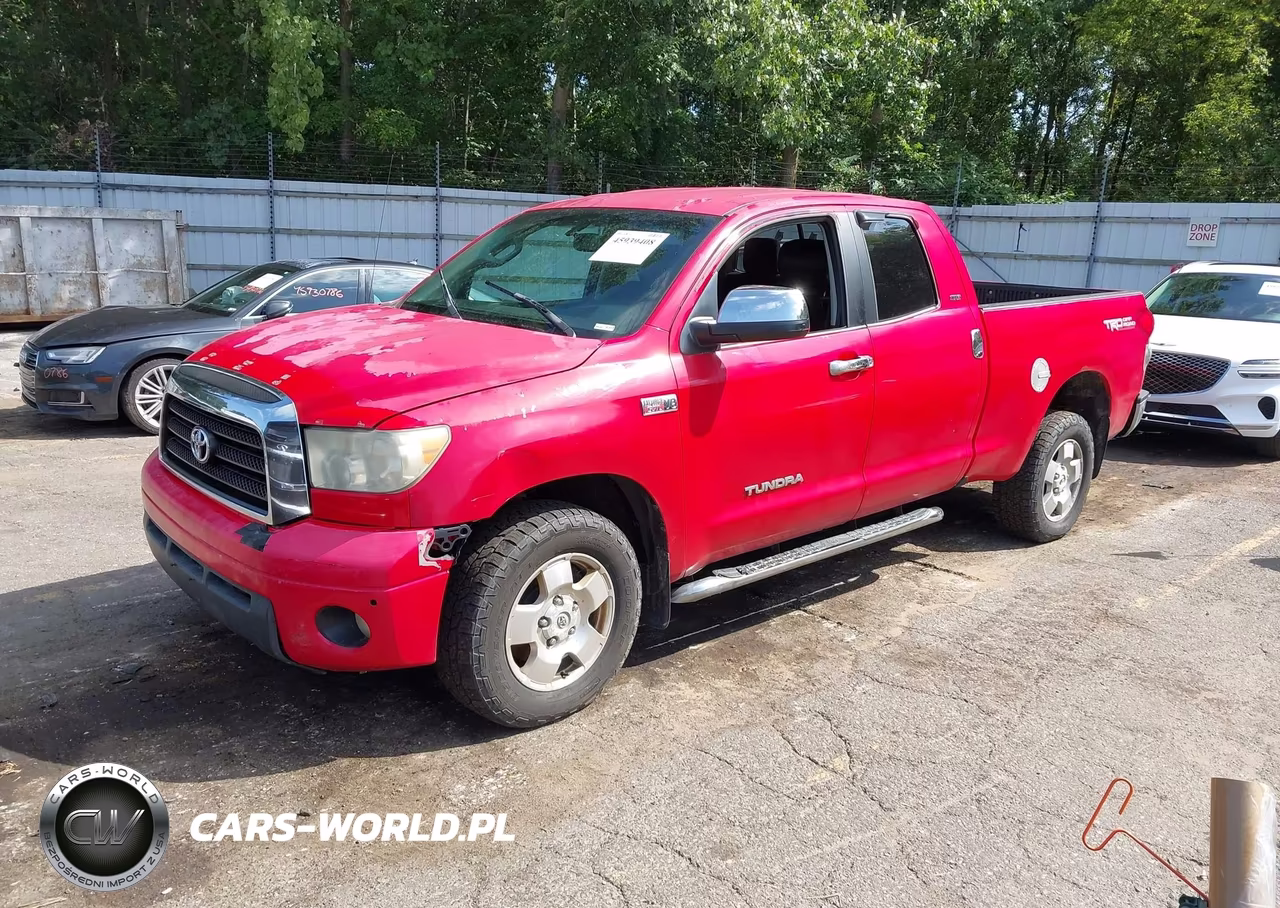 2007 Toyota Tundra Sr5 5.7L V8 VIN:5TBBV54167S453324 - 2