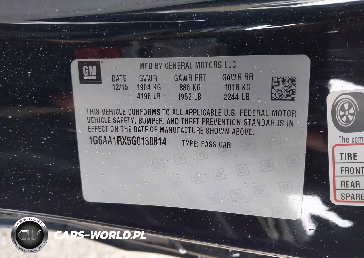 2016 Cadillac Ats Standard VIN:1G6AA1RX5G0130814 - 9