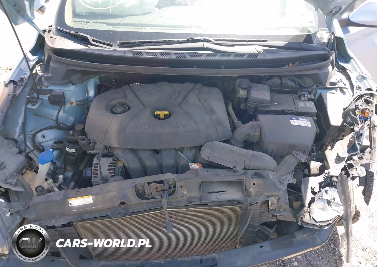 2012 Hyundai Elantra Gls (Ulsan Plant) VIN:KMHDH4AE5CU205477 - 10