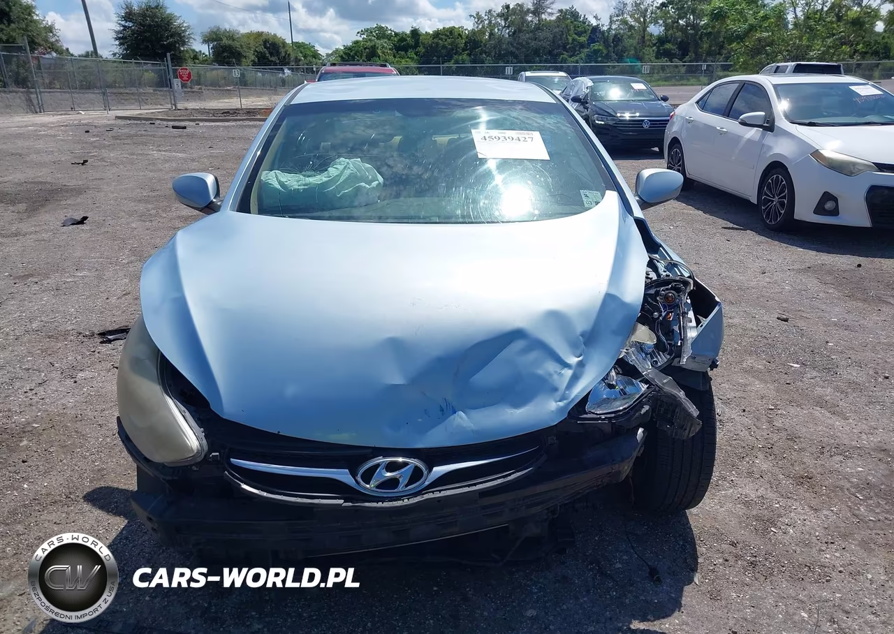 2012 Hyundai Elantra Gls (Ulsan Plant) VIN:KMHDH4AE5CU205477 - 11