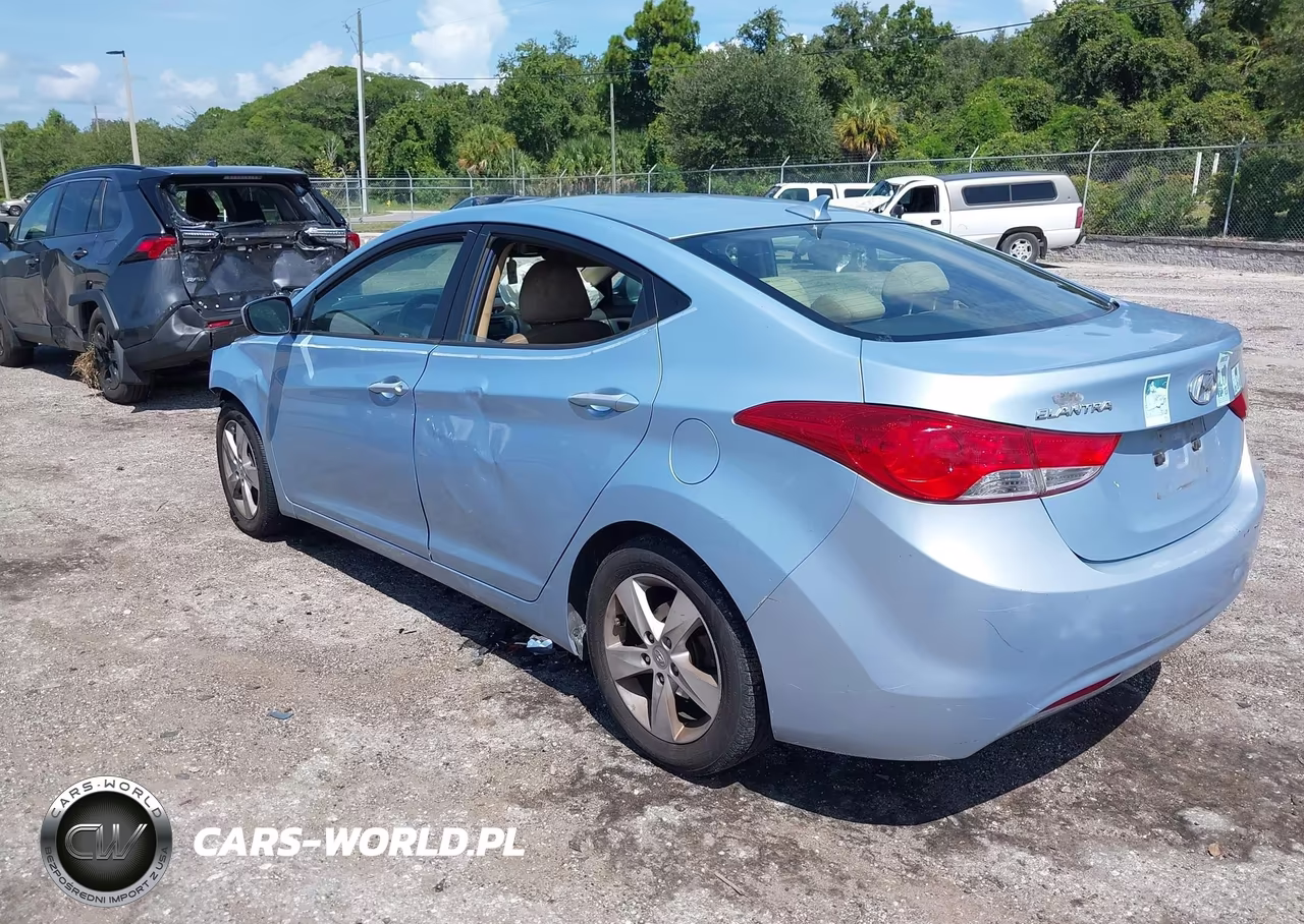 2012 Hyundai Elantra Gls (Ulsan Plant) VIN:KMHDH4AE5CU205477 - 3