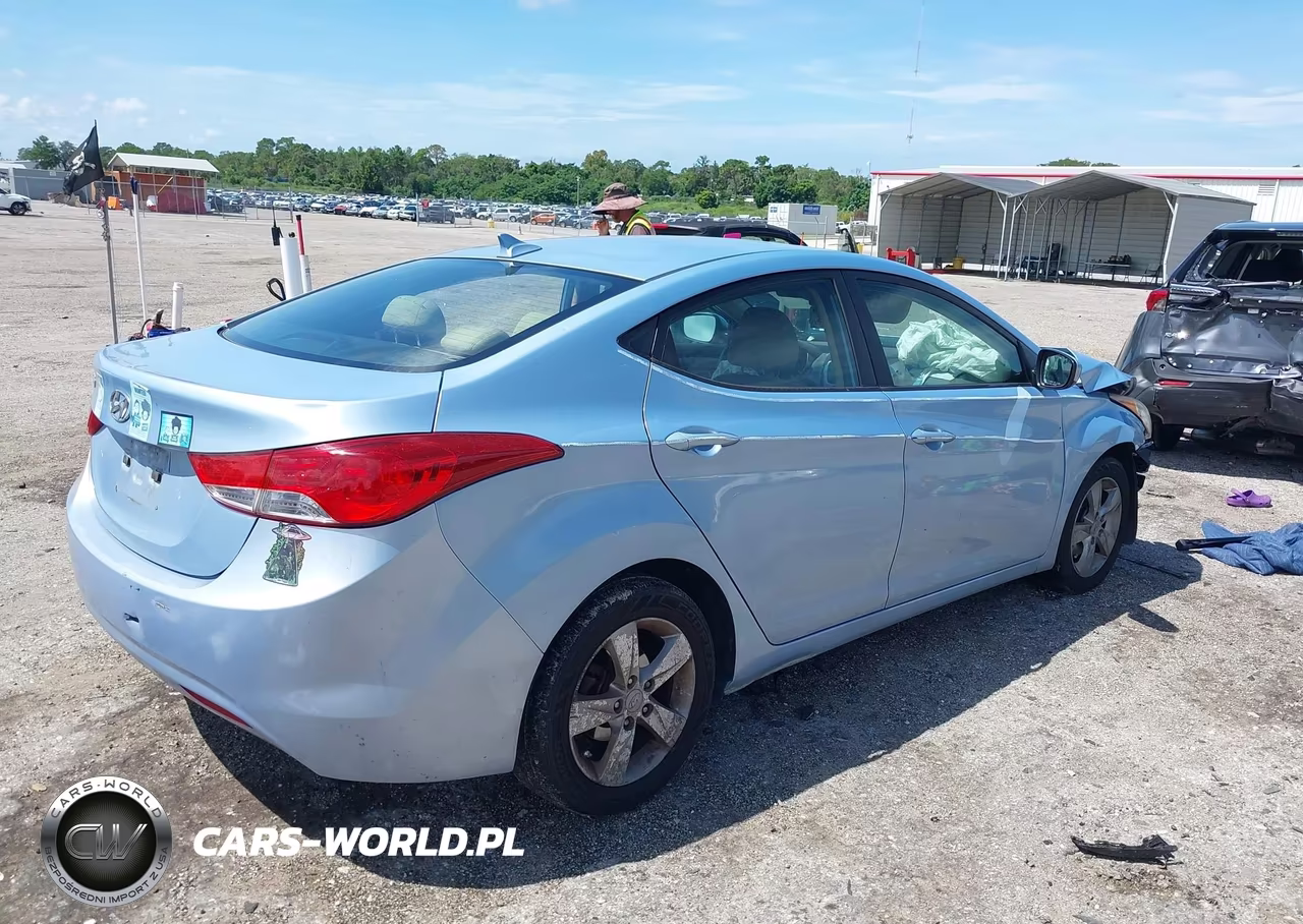 2012 Hyundai Elantra Gls (Ulsan Plant) VIN:KMHDH4AE5CU205477 - 4