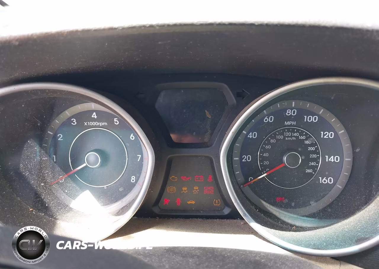 2012 Hyundai Elantra Gls (Ulsan Plant) VIN:KMHDH4AE5CU205477 - 7