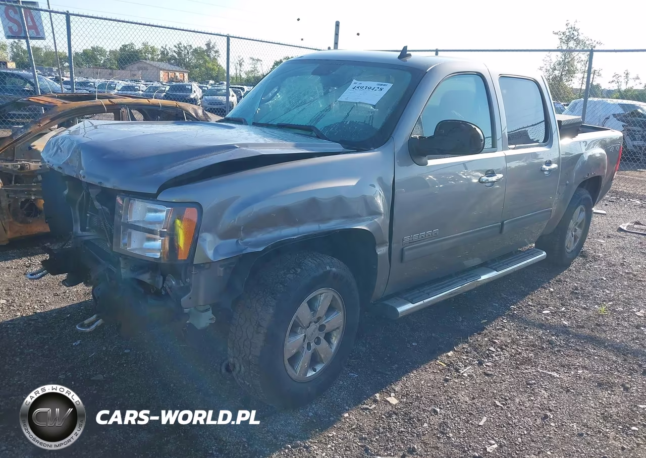 2012 GMC Sierra 1500 Sle VIN:3GTP2VE73CG251316 - 2