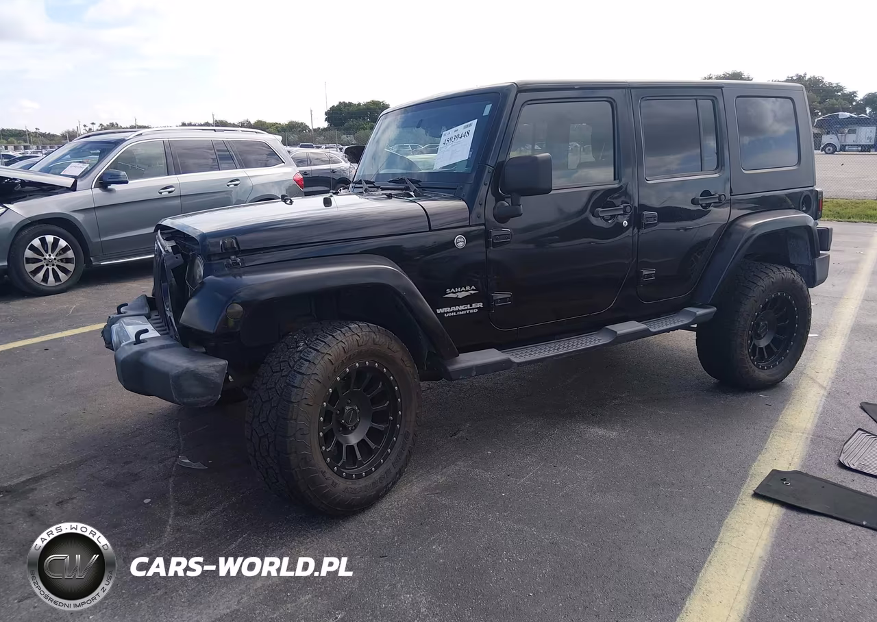 2009 Jeep Wrangler Unlimited Sahara VIN:1J4GA59189L762177 - 2