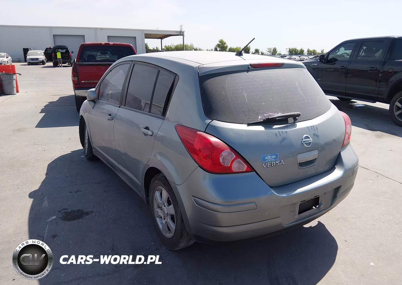 2007 Nissan Versa 1.8Sl VIN:3N1BC13E77L355826 - 3