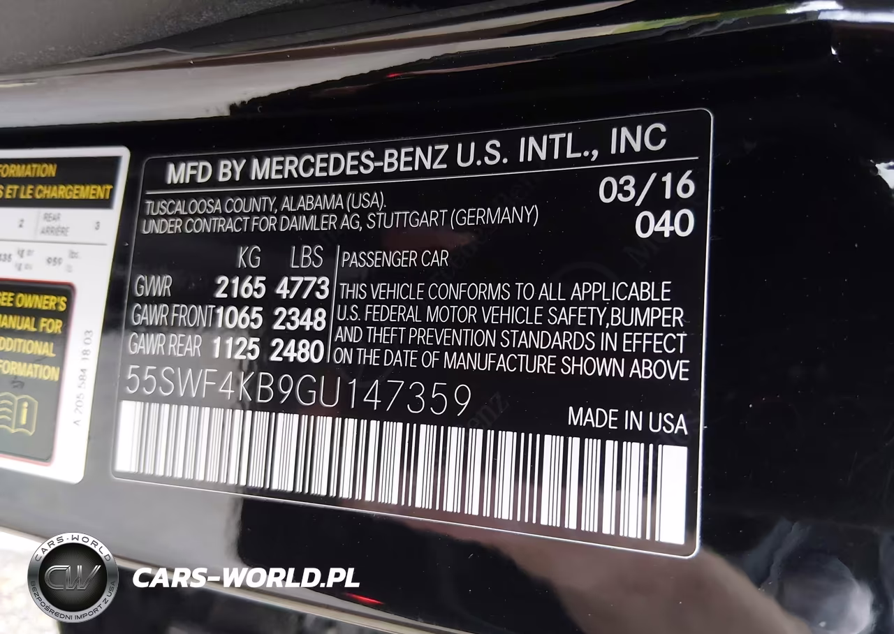 2016 Mercedes-Benz C 300 Luxury 4Matic VIN:55SWF4KB9GU147359 - 9
