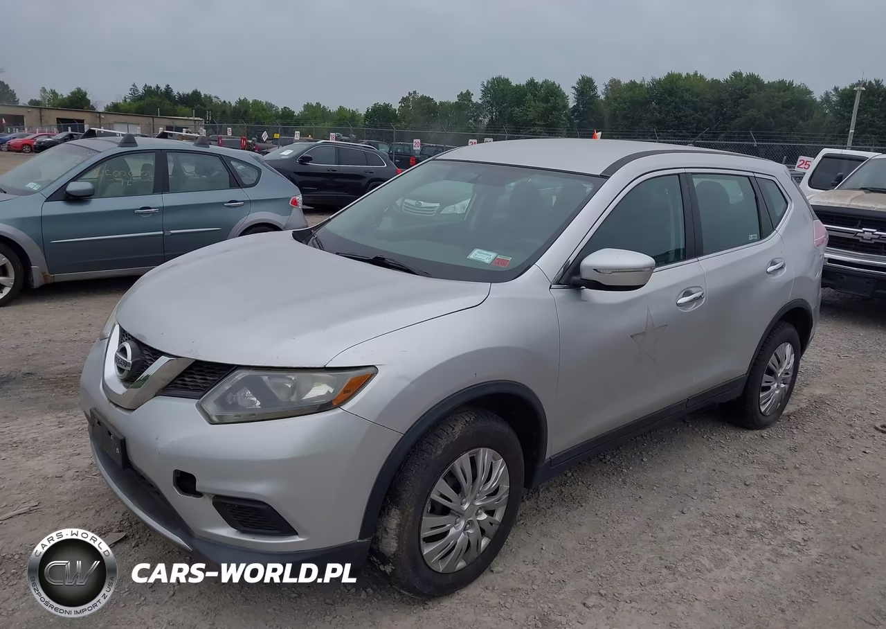 2014 Nissan Rogue S VIN:5N1AT2MV2EC755052 - 2