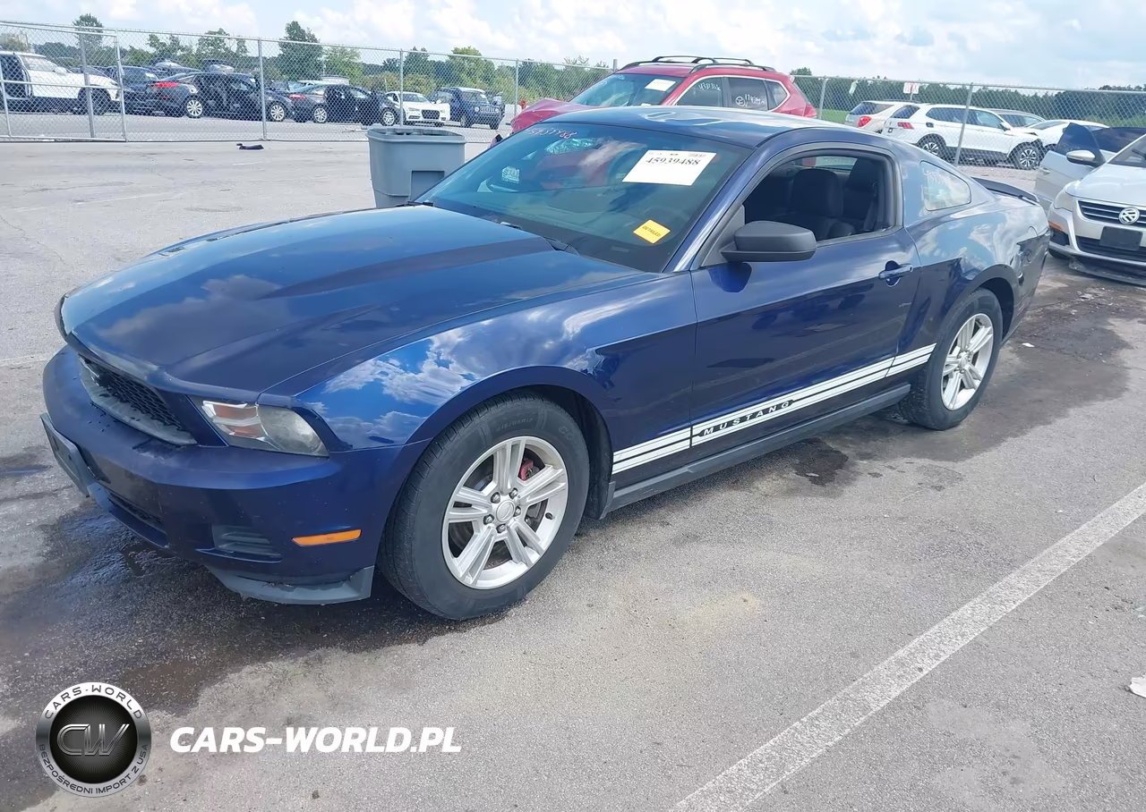 2011 Ford Mustang V6 VIN:1ZVBP8AMXB5136045 - 2
