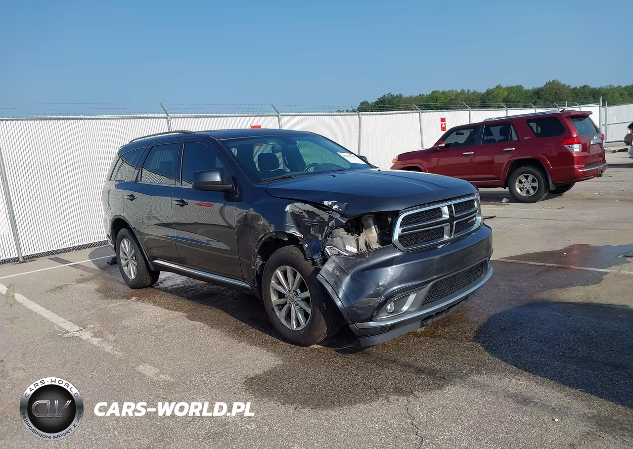 2014 Dodge Durango Sxt VIN:1C4RDJAG9EC550641 - 1