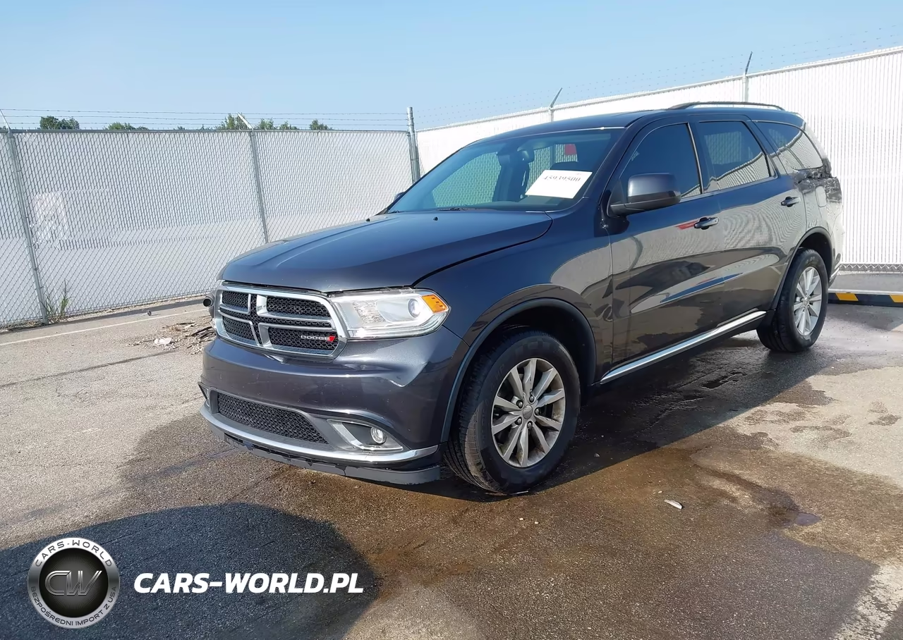 2014 Dodge Durango Sxt VIN:1C4RDJAG9EC550641 - 2