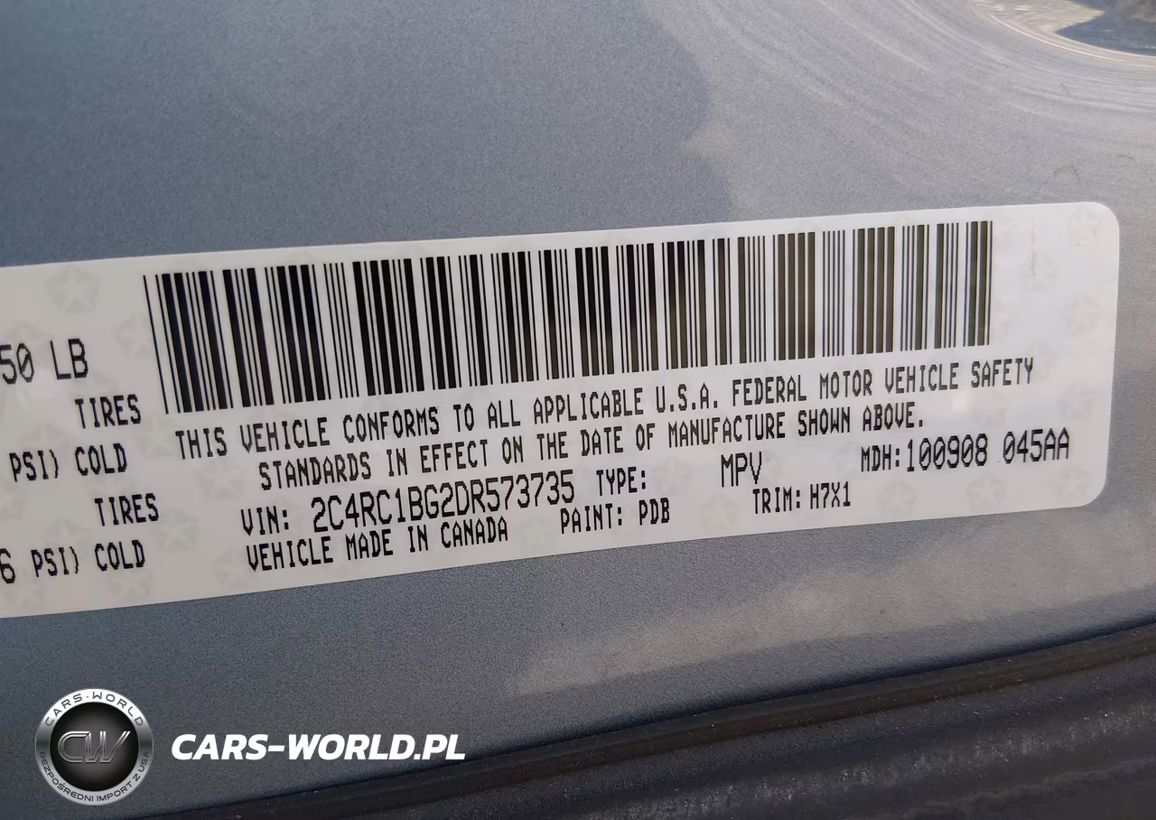 2013 Chrysler Town & Country Touring VIN:2C4RC1BG2DR573735 - 9