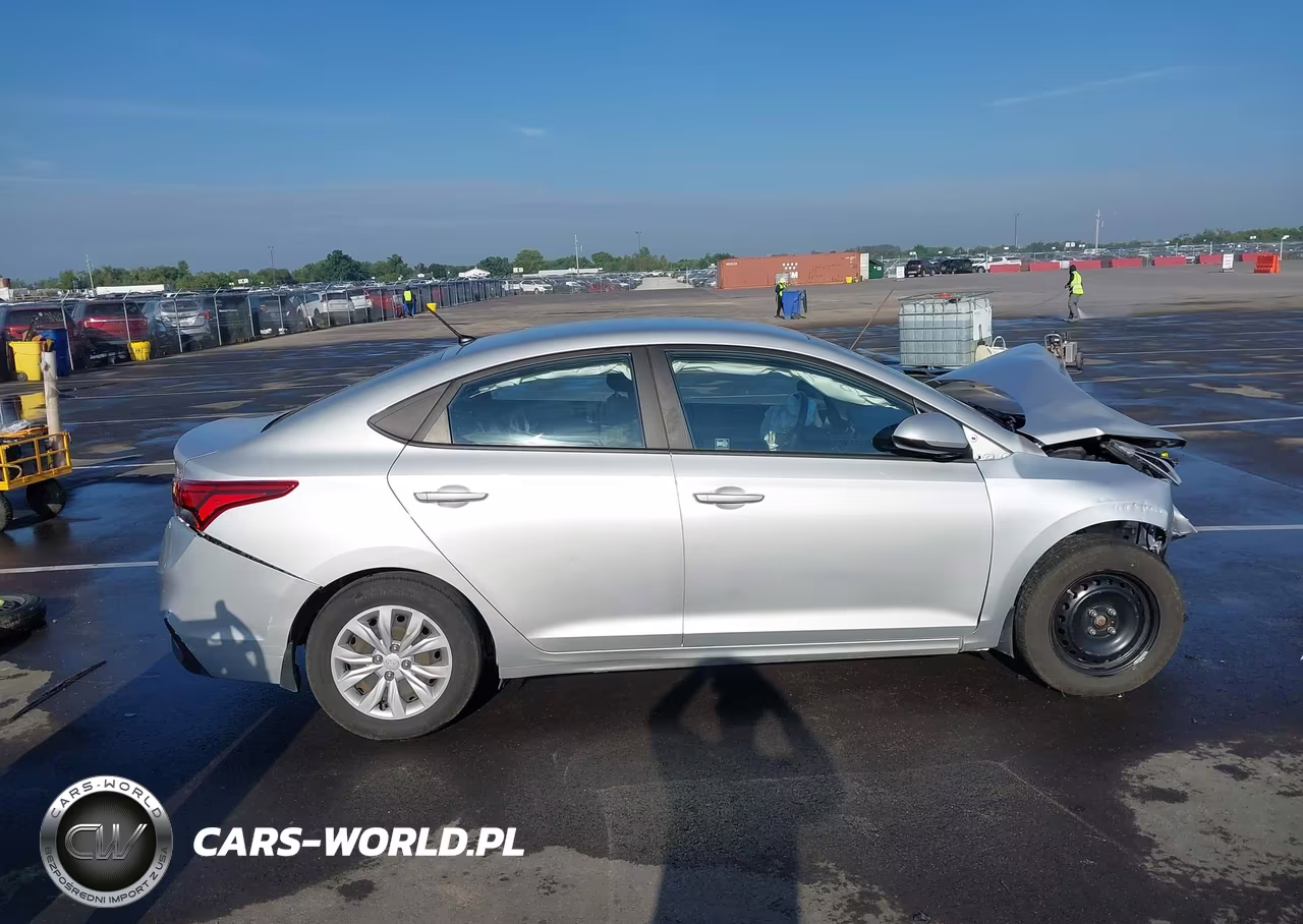 2020 Hyundai Accent Se VIN:3KPC24A6XLE121373 - 19