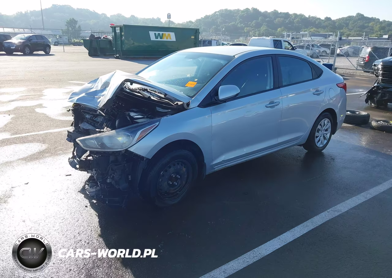 2020 Hyundai Accent Se VIN:3KPC24A6XLE121373 - 2