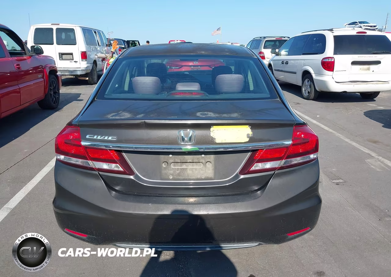 2013 Honda Civic Lx VIN:2HGFB2F50DH510791 - 16