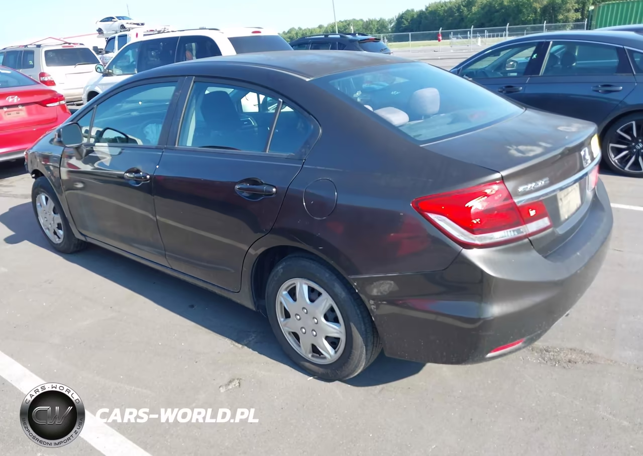 2013 Honda Civic Lx VIN:2HGFB2F50DH510791 - 3