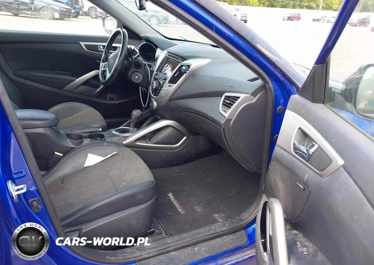 2014 Hyundai Veloster Base W-Black VIN:KMHTC6AD9EU218250 - 5