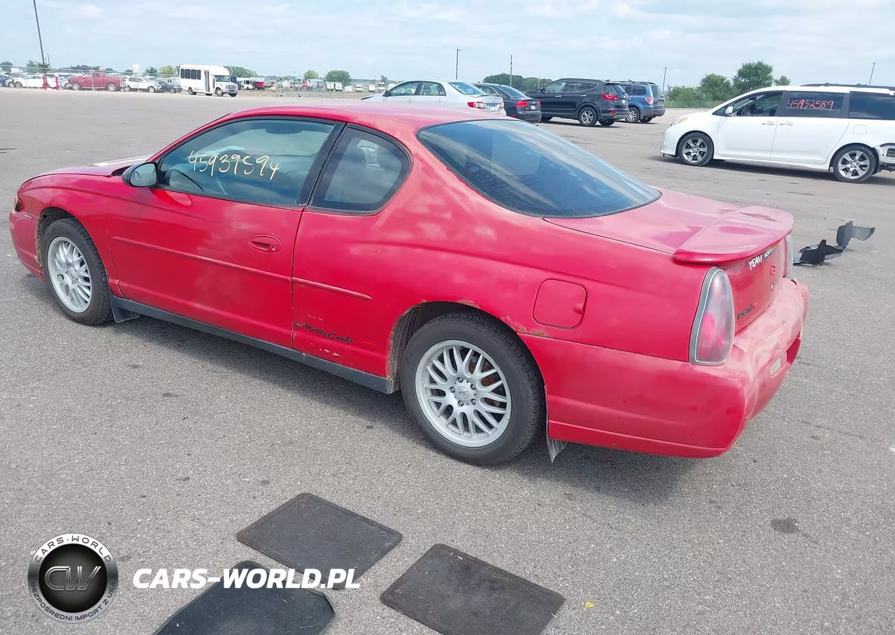 2003 Chevrolet Monte Carlo Ls VIN:2G1WW12E139395719 - 3