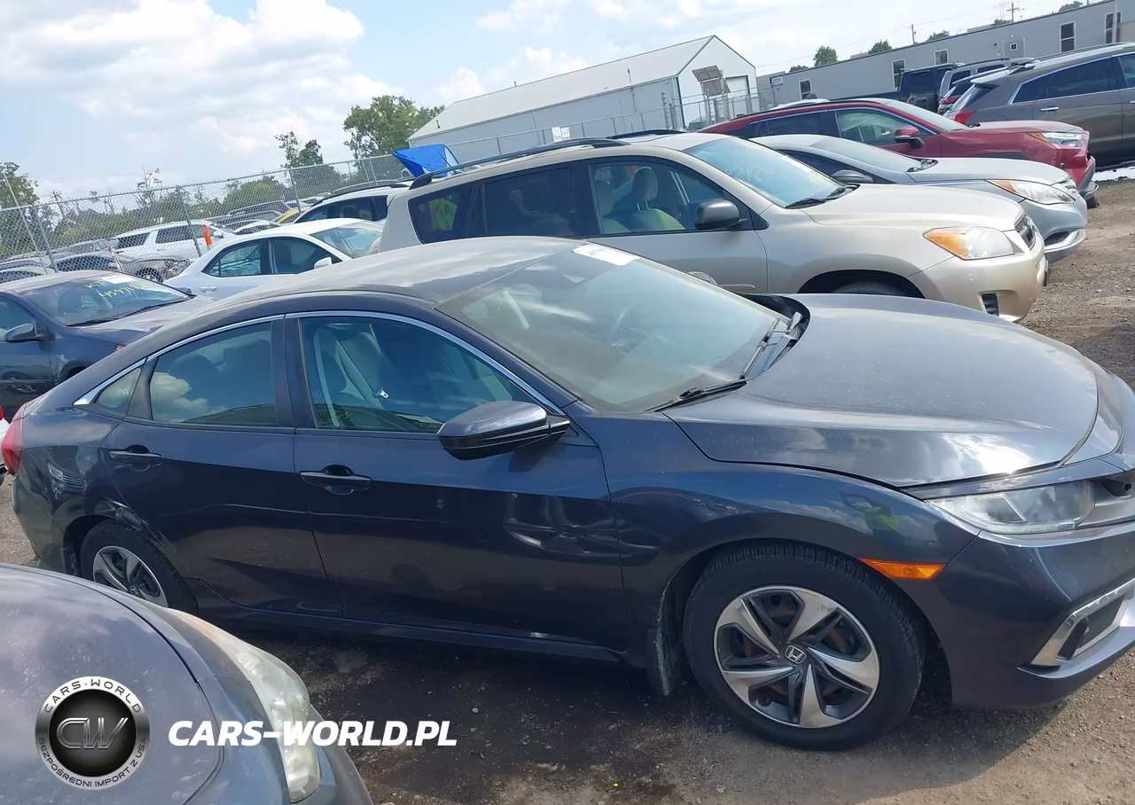 2019 Honda Civic Lx VIN:2HGFC2F69KH518343 - 14
