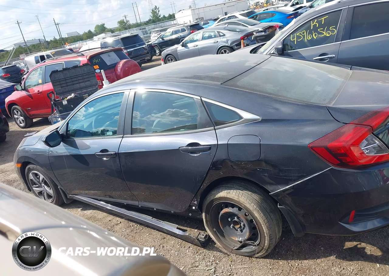 2019 Honda Civic Lx VIN:2HGFC2F69KH518343 - 15