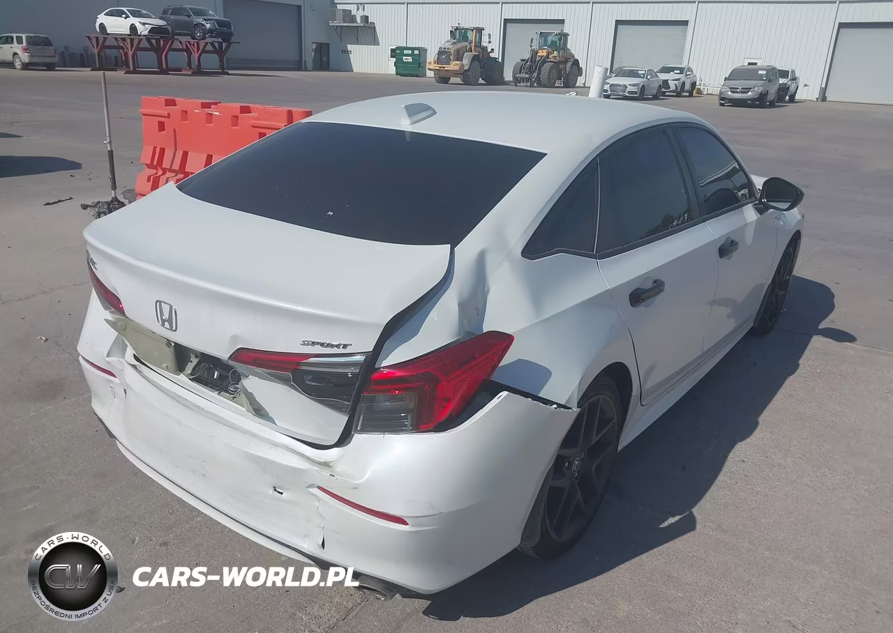 2022 Honda Civic Sport VIN:2HGFE2F58NH514709 - 4