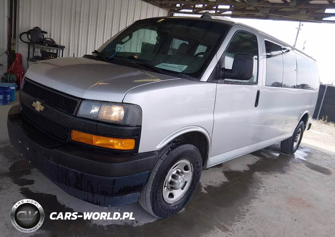 2020 Chevrolet Express Passenger Rwd 3500 Extended Wheelbase Ls VIN:1GAZGNFG4L1253673 - 2