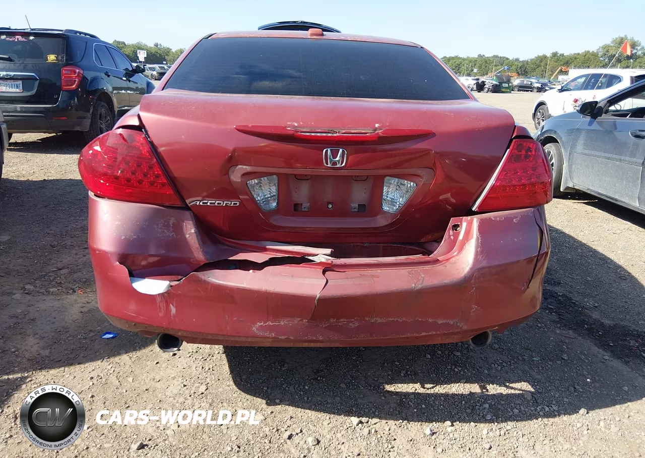 2007 Honda Accord 3.0 Ex VIN:1HGCM66577A048186 - 6