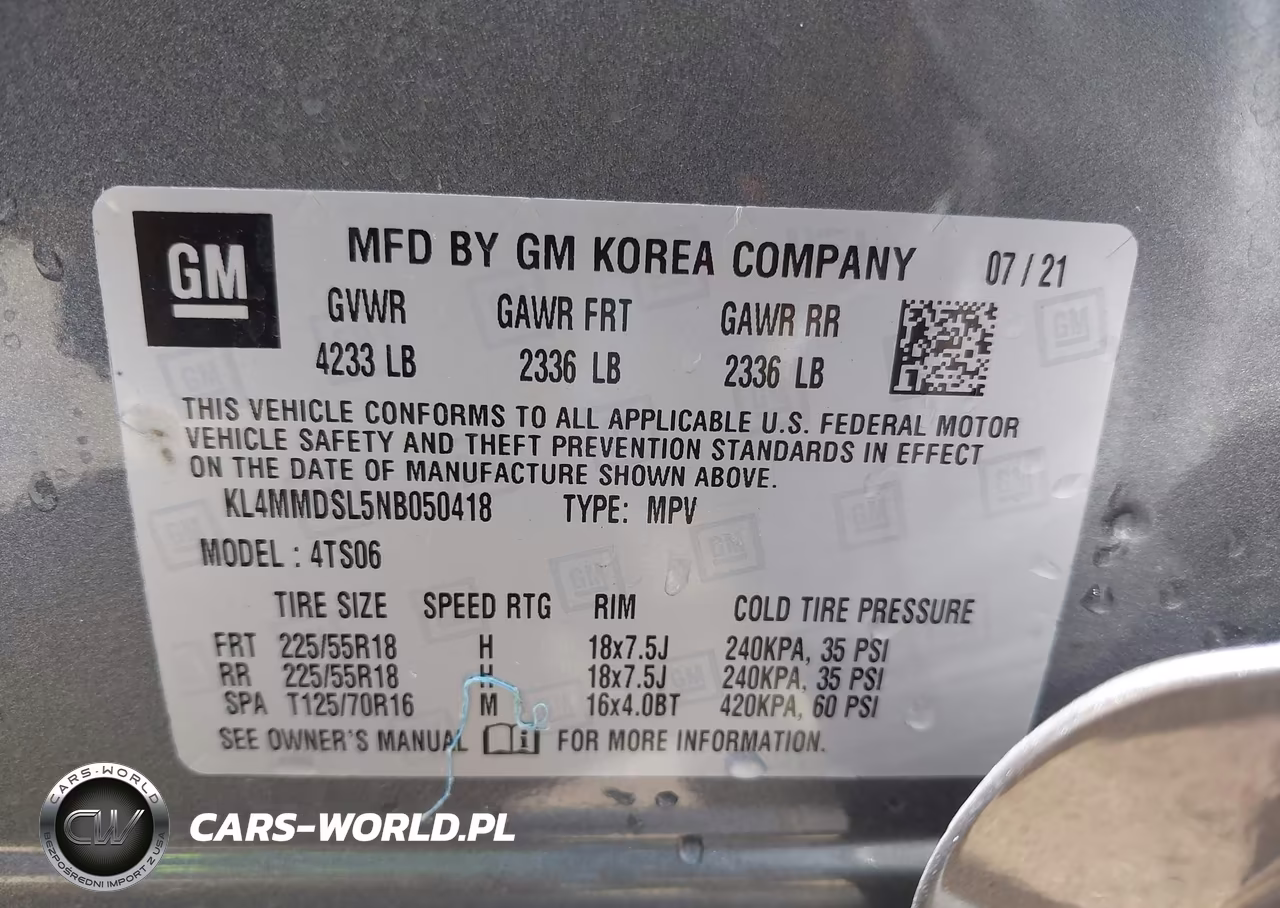 2022 Buick Encore Gx Fwd Select VIN:KL4MMDSL5NB050418 - 9