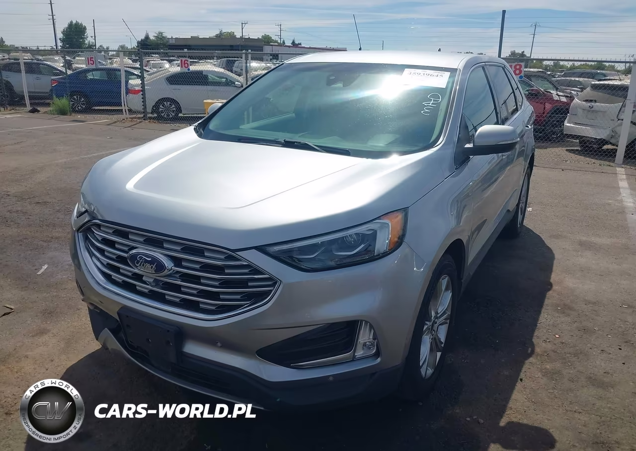 2022 Ford Edge Titanium VIN:2FMPK4K96NBA55680 - 2