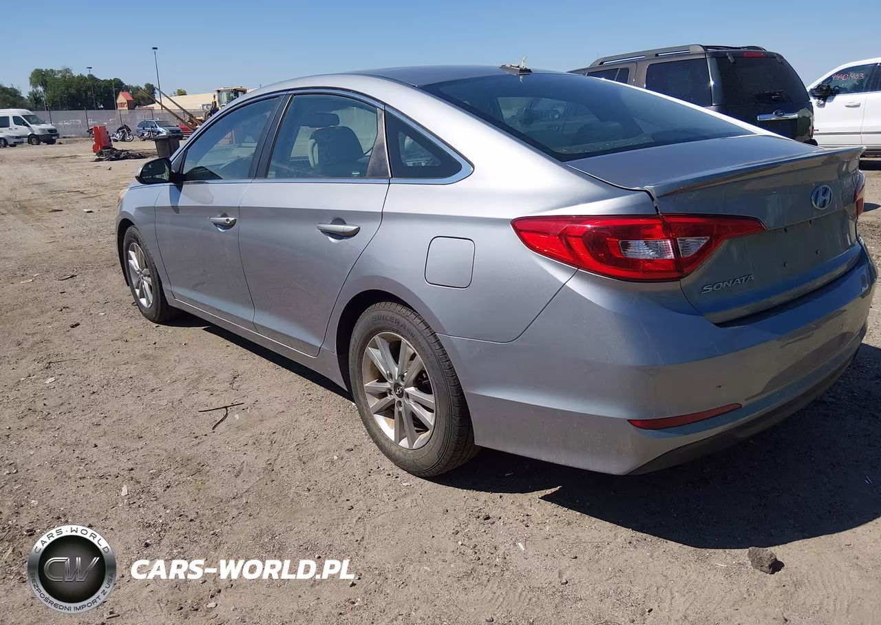 2016 Hyundai Sonata Se VIN:5NPE24AF9GH386599 - 3