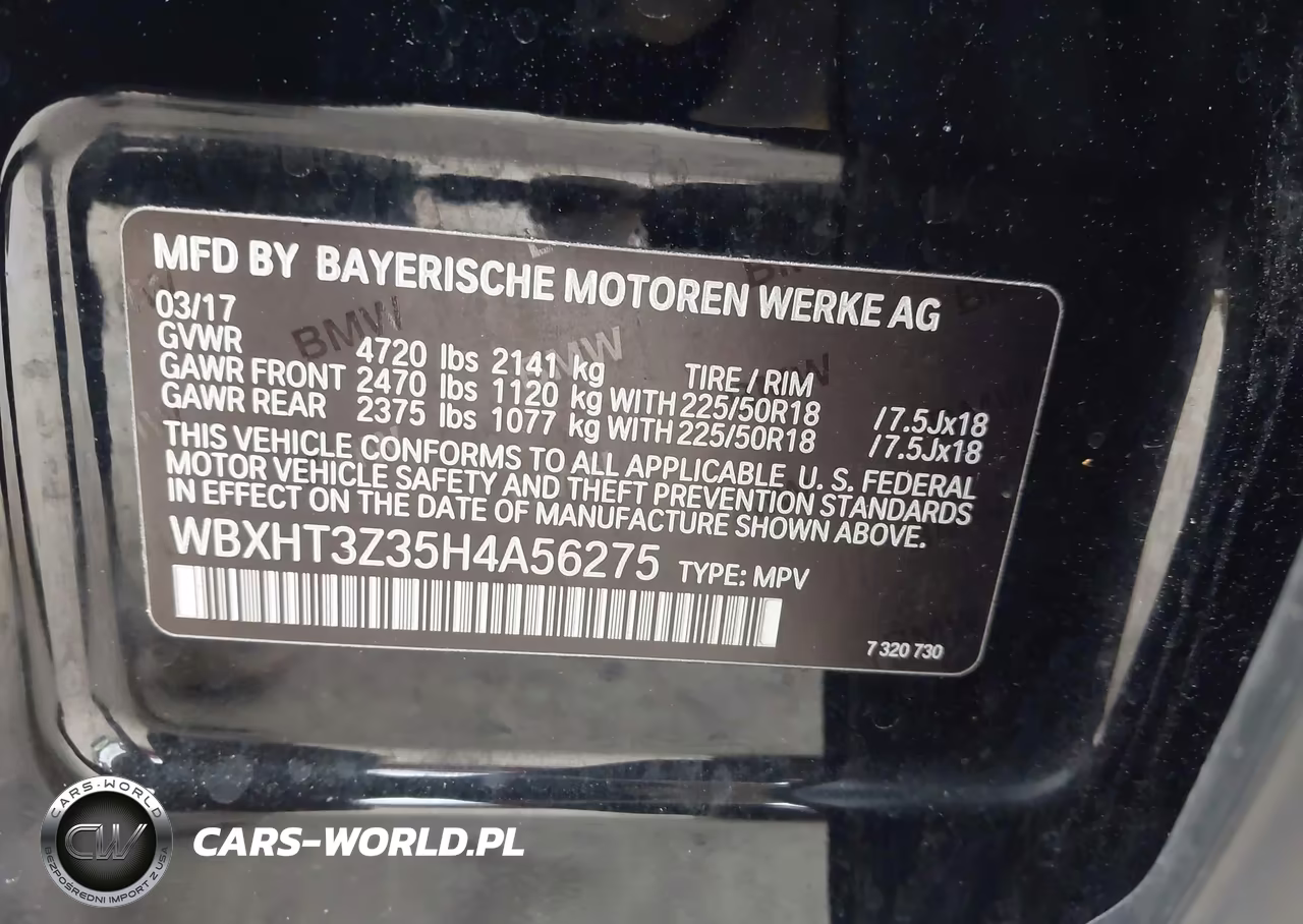 2017 BMW X1 xDrive28I VIN:WBXHT3Z35H4A56275 - 9
