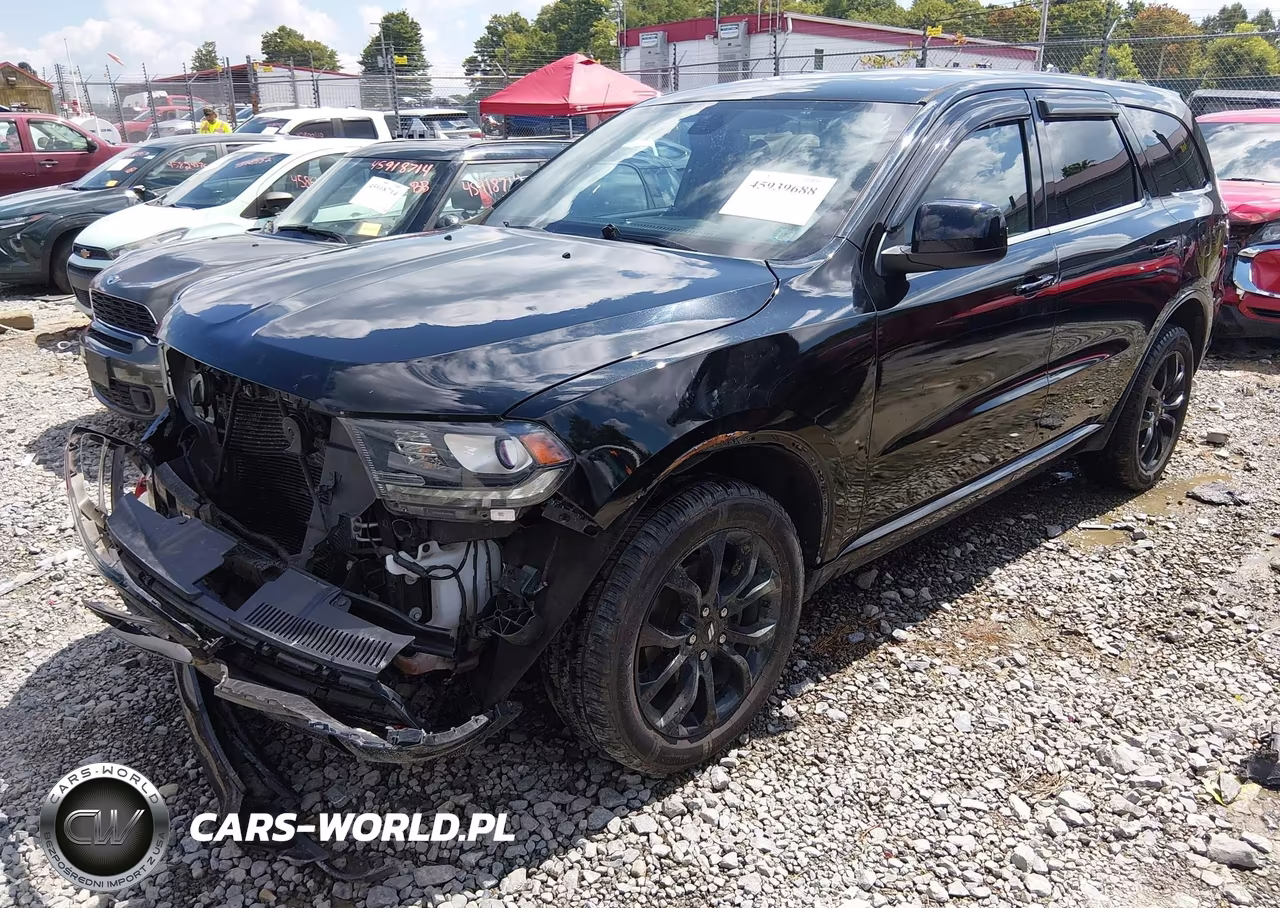 2019 Dodge Durango Sxt Awd VIN:1C4RDJAG2KC821308 - 2