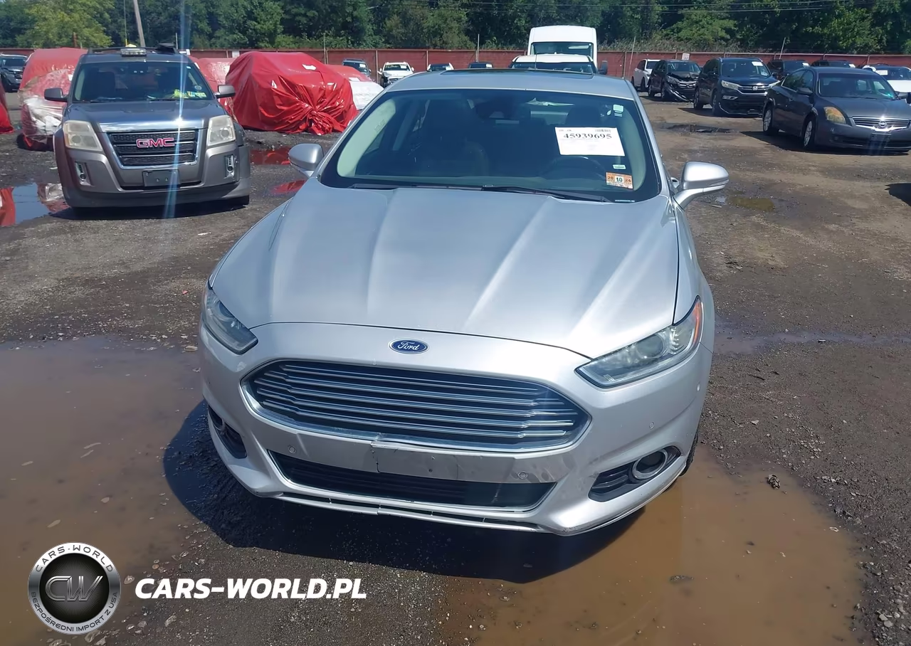 2014 Ford Fusion Hybrid Titanium VIN:3FA6P0RU9ER161326 - 6