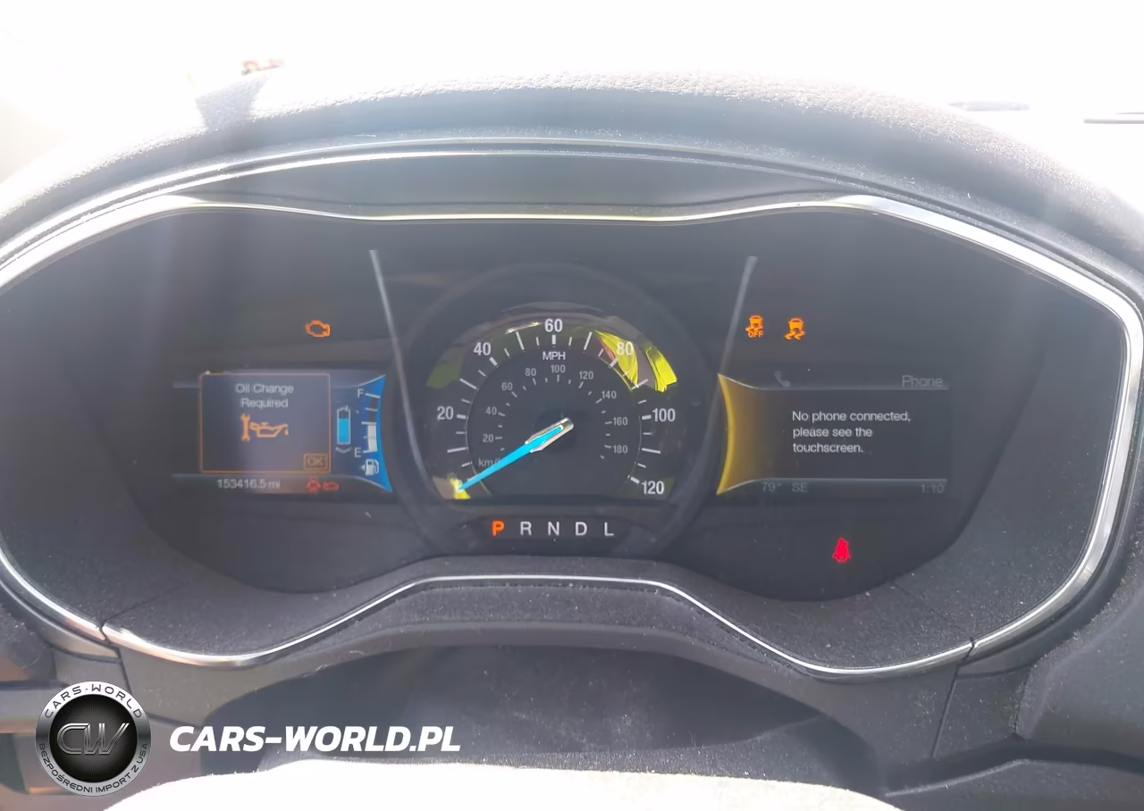 2014 Ford Fusion Hybrid Titanium VIN:3FA6P0RU9ER161326 - 7
