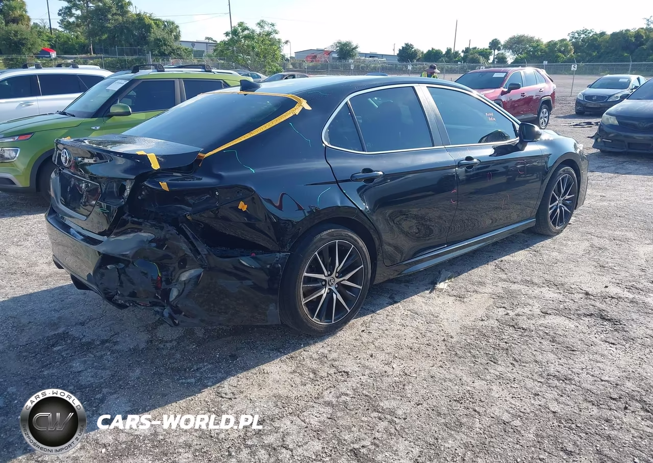 2022 Toyota Camry Se Awd VIN:4T1T11BK0NU050147 - 4