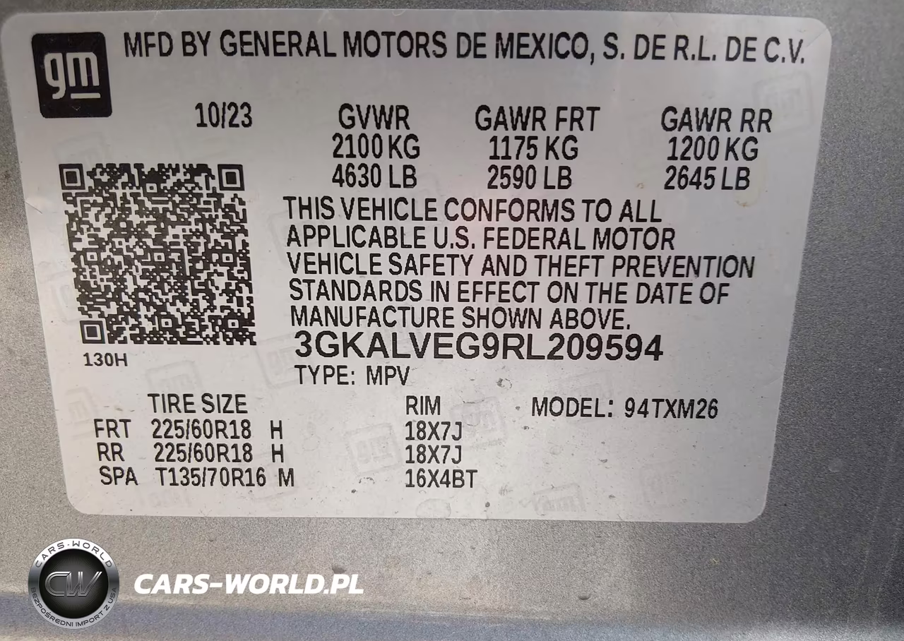 2024 GMC Terrain Awd Slt VIN:3GKALVEG9RL209594 - 9