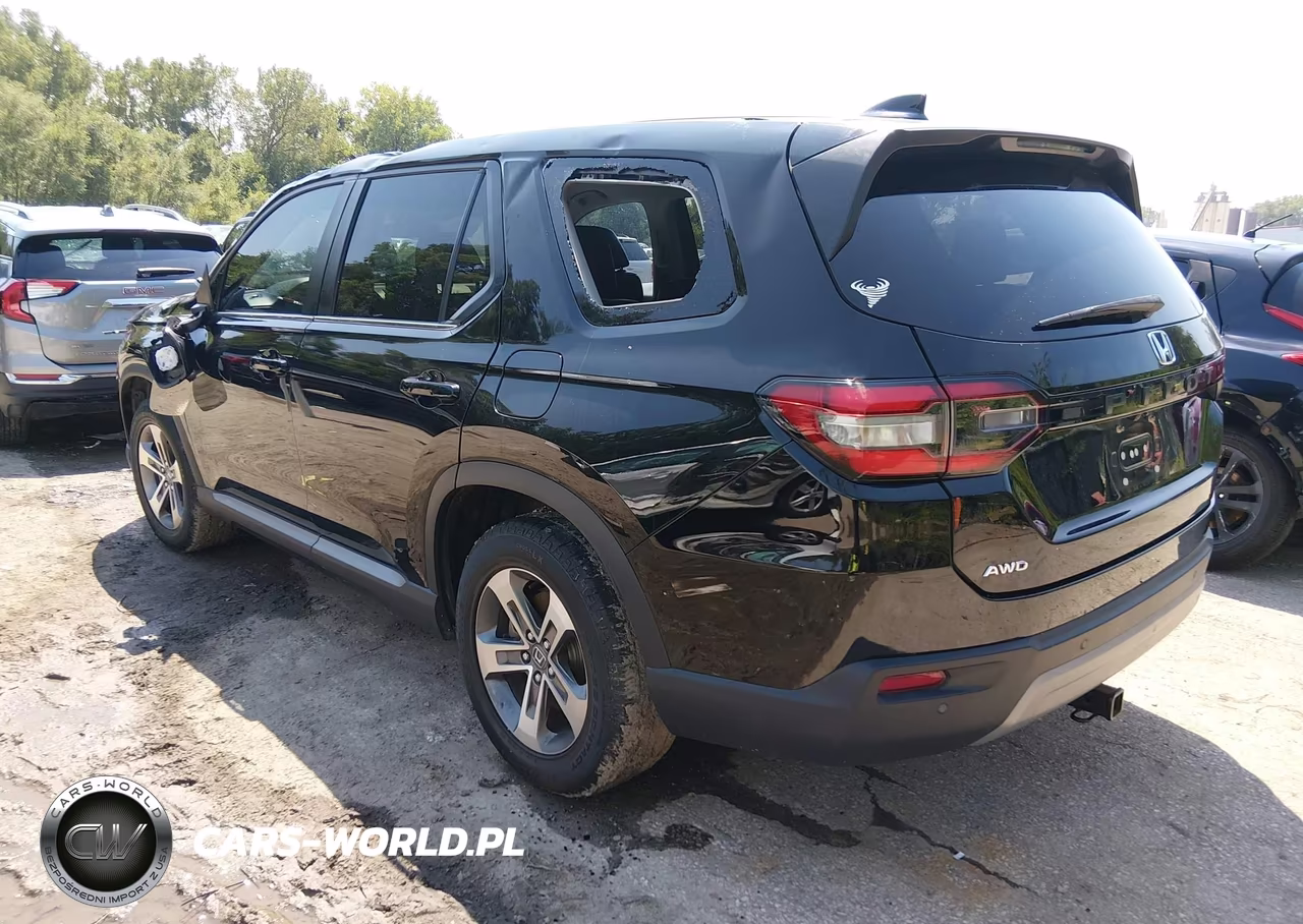 2023 Honda Pilot Awd Ex-L 8 Passenger VIN:5FNYG1H46PB013522 - 3