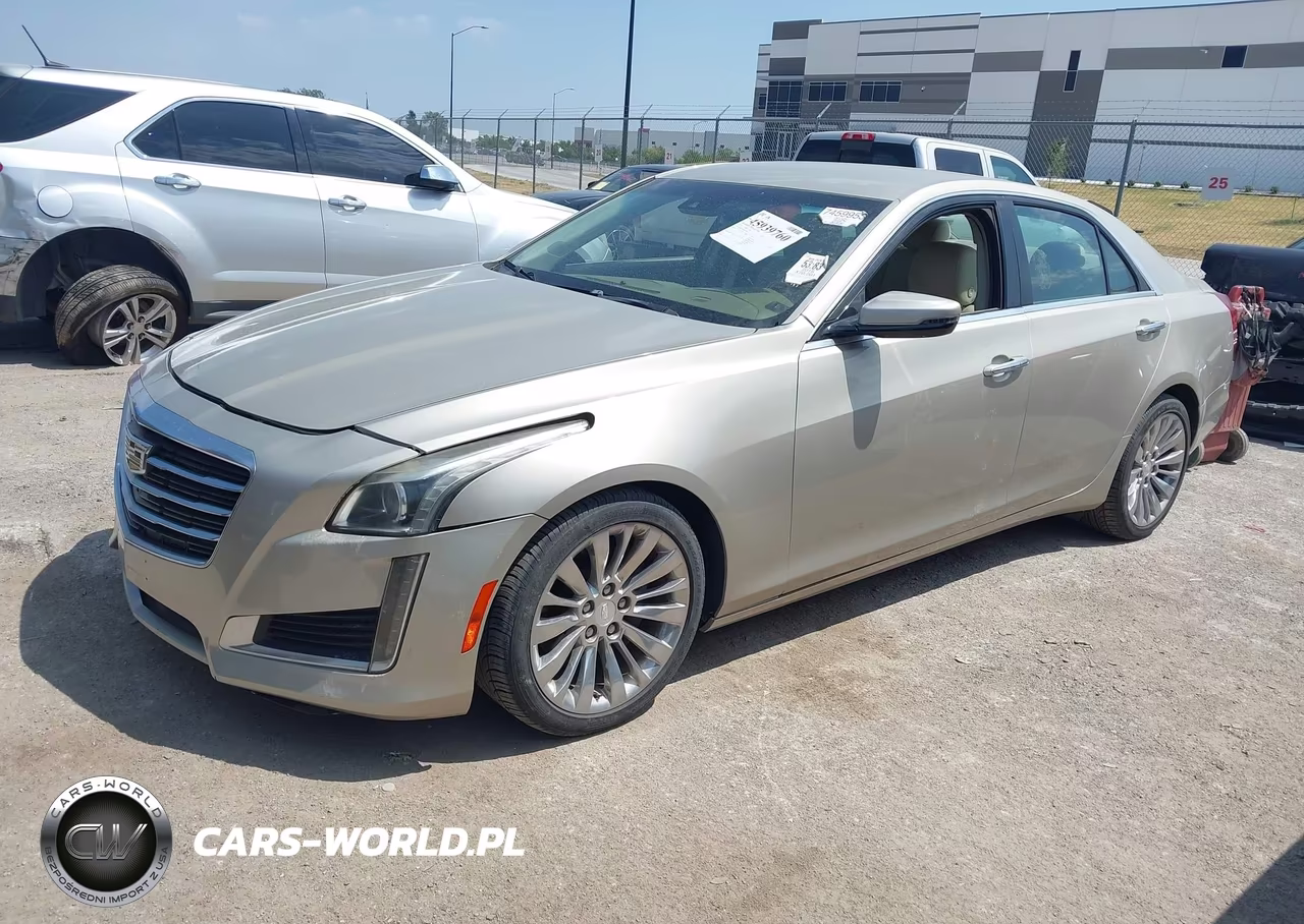 2015 Cadillac Cts Luxury VIN:1G6AR5SX5F0107400 - 2