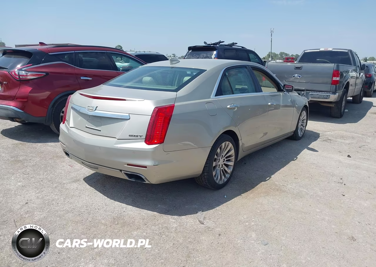 2015 Cadillac Cts Luxury VIN:1G6AR5SX5F0107400 - 4