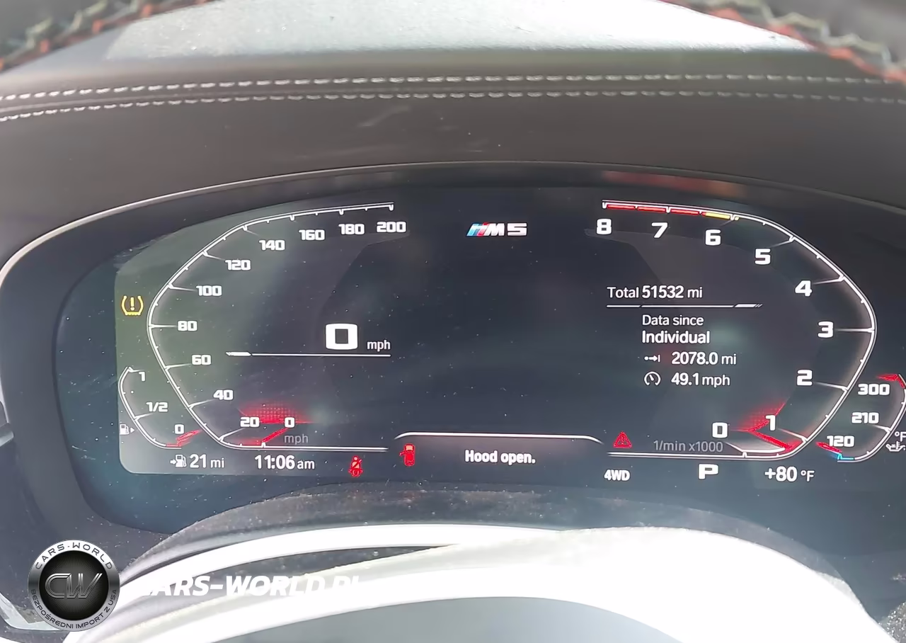 2020 BMW M5 Competition VIN:WBSJF0C08LB448826 - 7