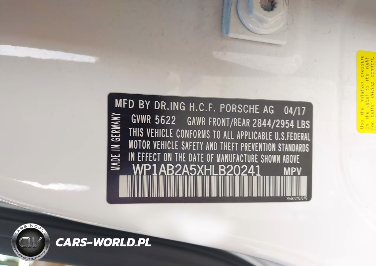 2017 Porsche Macan S VIN:WP1AB2A5XHLB20241 - 9