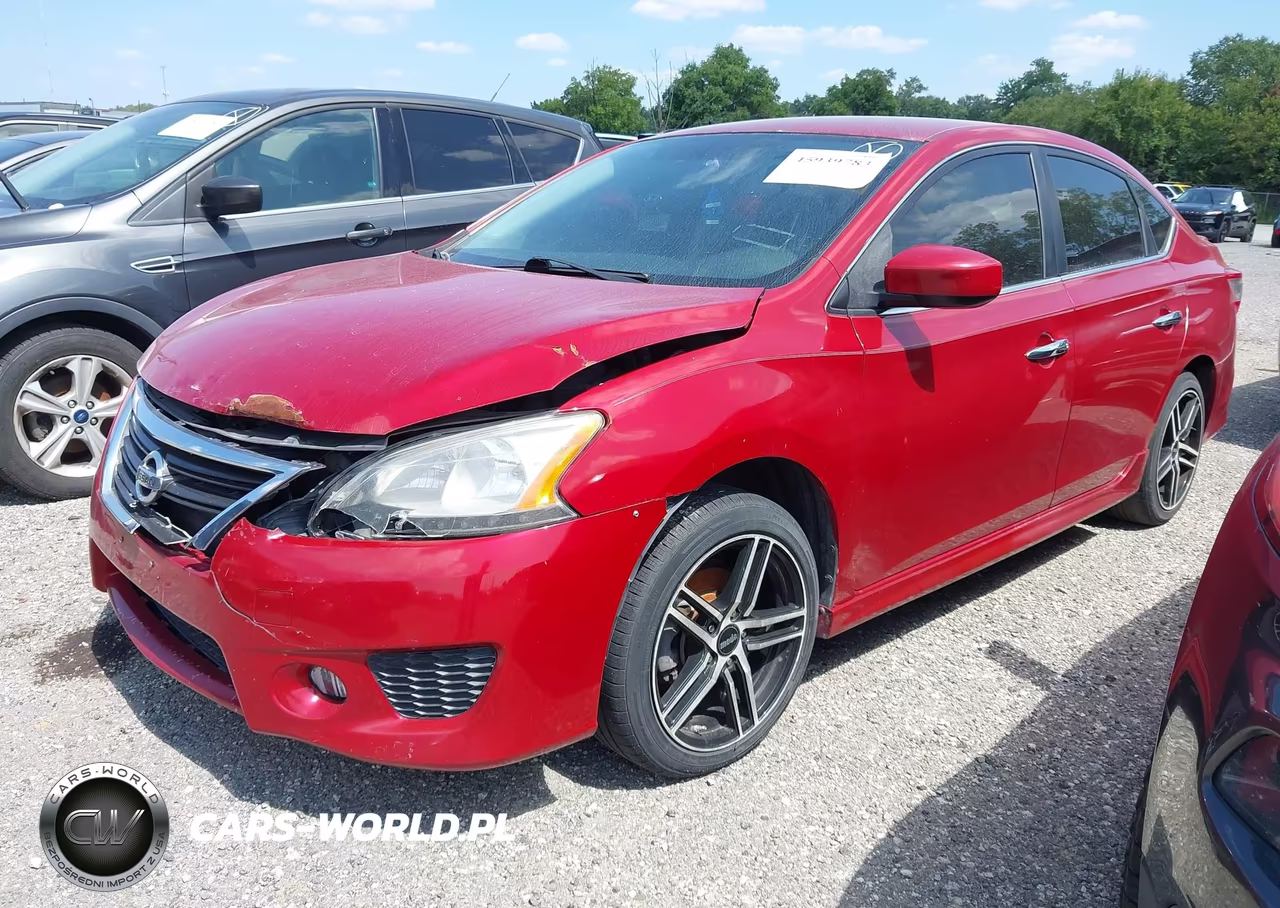 2014 Nissan Sentra Sr VIN:3N1AB7AP9EL641728 - 2
