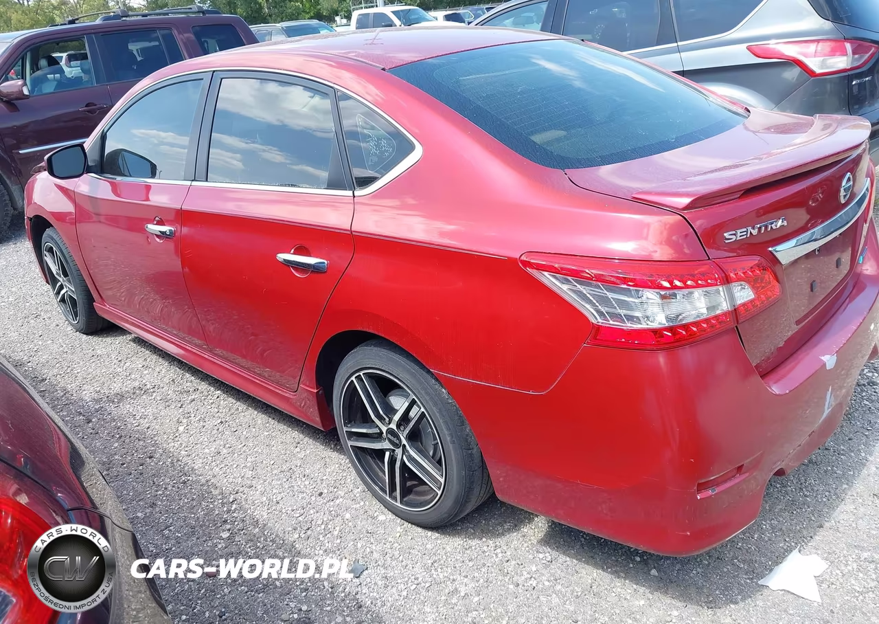 2014 Nissan Sentra Sr VIN:3N1AB7AP9EL641728 - 3