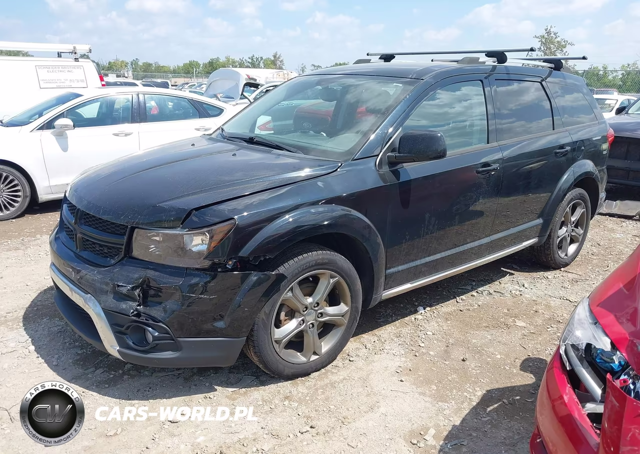 2017 Dodge Journey Crossroad Plus Awd VIN:3C4PDDGG0HT706297 - 2