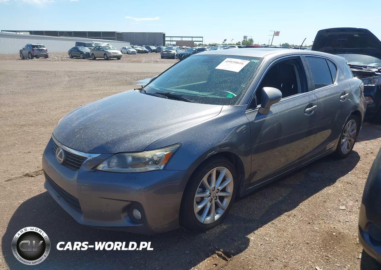 2012 Lexus Ct 200H Premium VIN:JTHKD5BH7C2081888 - 2