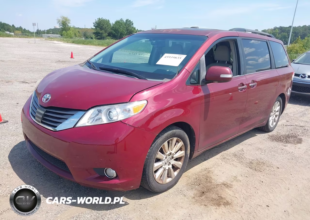 2014 Toyota Sienna Limited V6 7 Passenger VIN:5TDYK3DC7ES409913 - 2